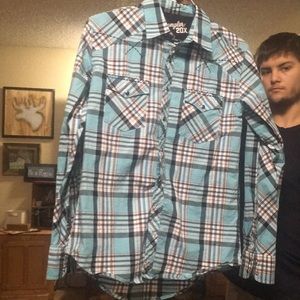 Wrangler 20x western shirt